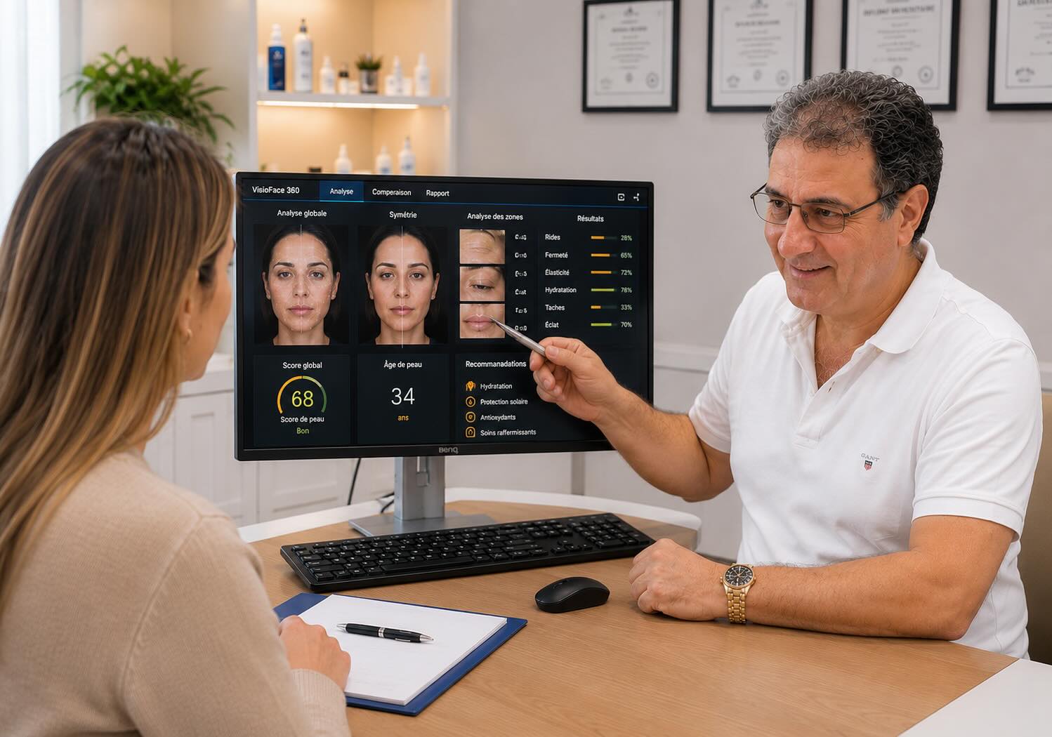 Aesthetische Beratung und Lasermedizin Diagnostik in Hanau