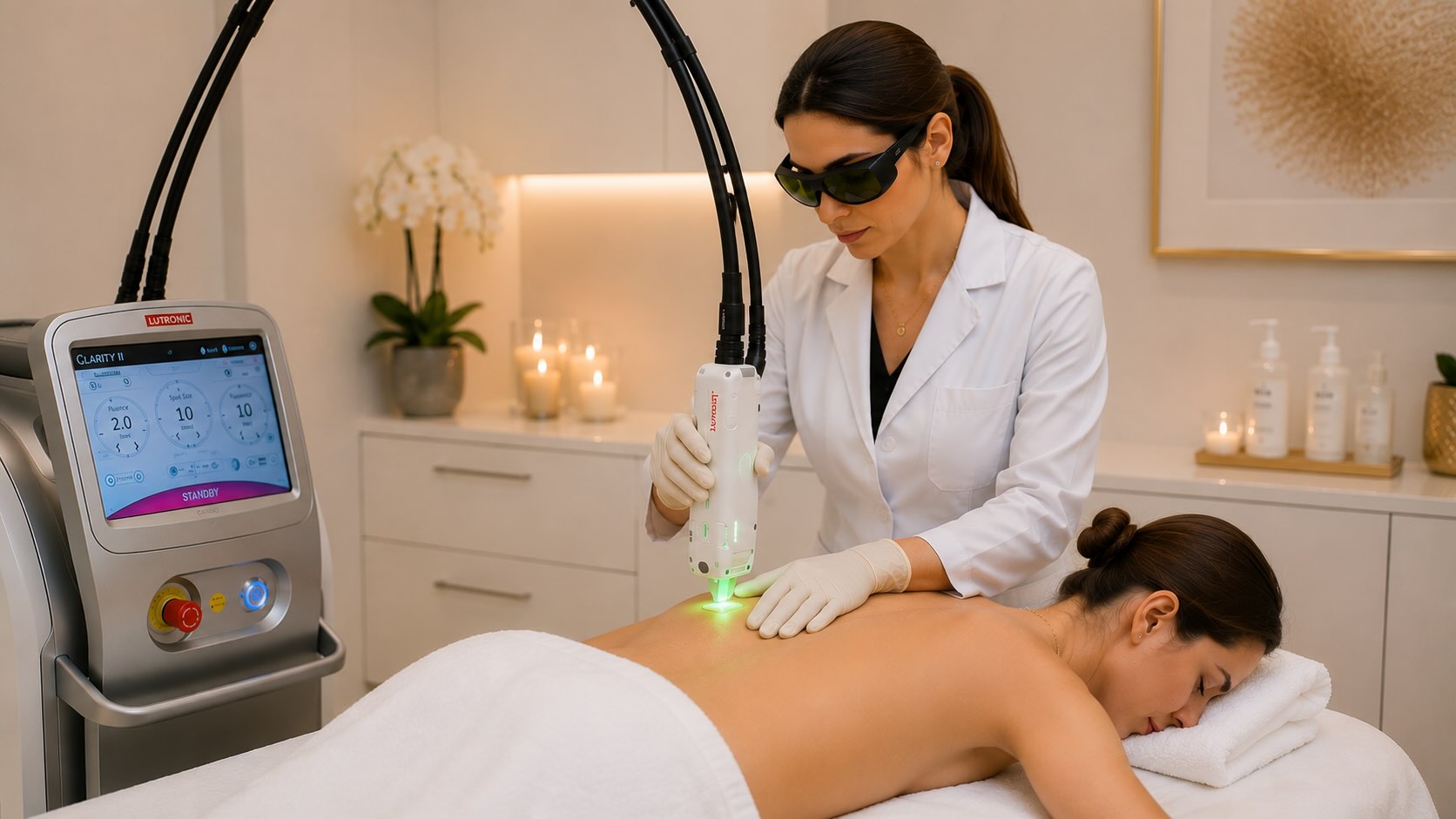 Alexandrit Laser für Haarentfernung in Hanau