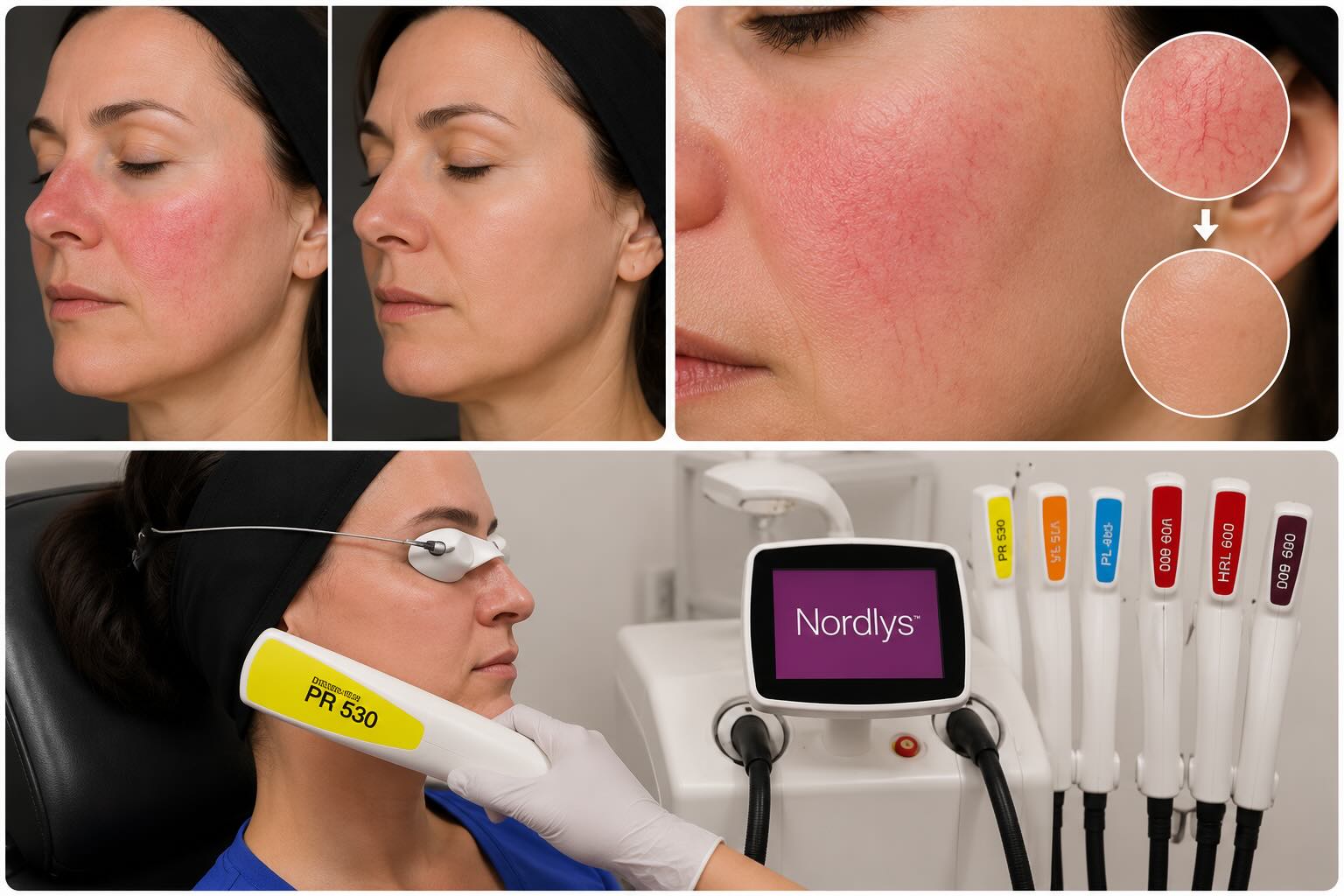 IPL Behandlung bei Couperose und Rosacea
