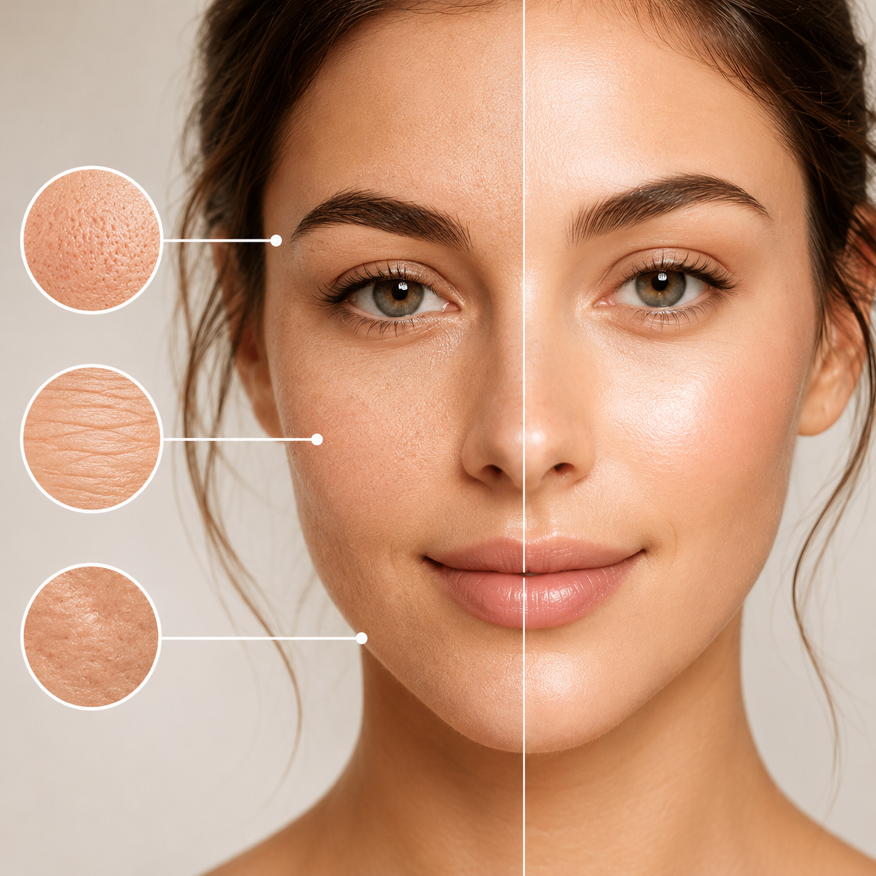 Texturverfeinerung durch Microneedling PRP
