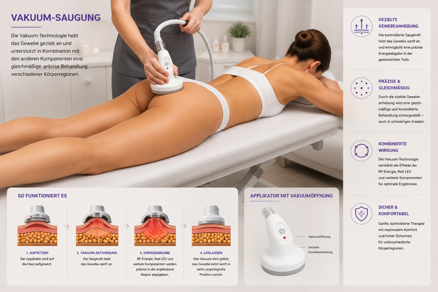 Cellulite-Verbesserung mit T-Shape 2